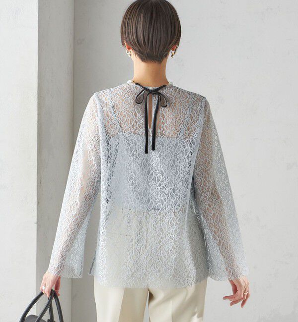 SHIPS for women「淡水パール リボン ネックレス」|ネックレス|