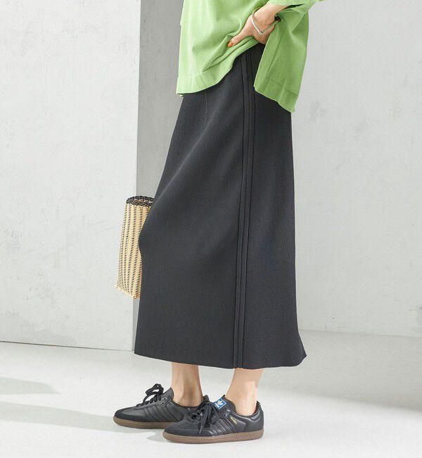 SHIPS for women「〈手洗い可能〉前後 2WAY リブ ニット スカート」|スカート|