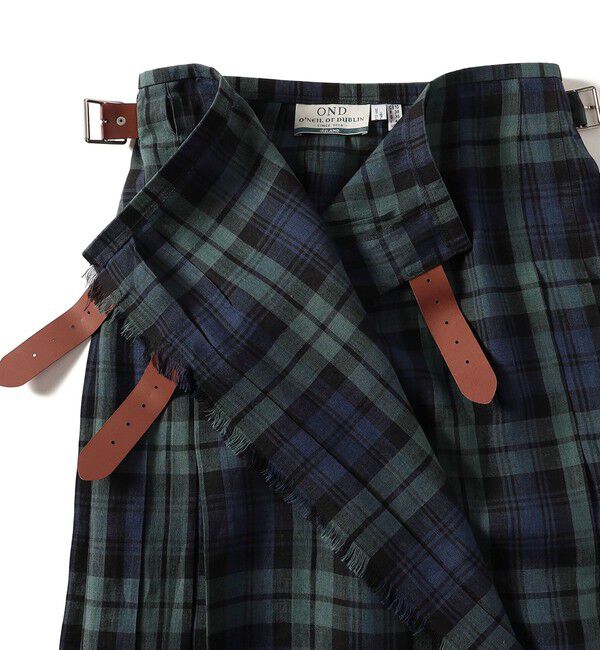 SHIPS for women「ONEIL OF DUBLIN:ファッション キルト 86cm」|スカート|