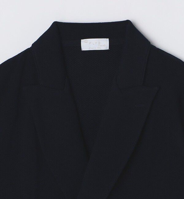 SHIPS「【SHIPS別注】FLY3:  コットン ニット ダブルブレザー」|テーラードジャケット|