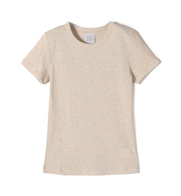 SHIPS for women「GGG:クルーネック ショート スリーブ TEE」|Tシャツ・カットソー|ベージュ