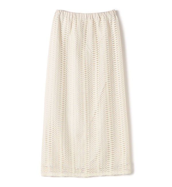 SHIPS Colors 「SHIPS Colors:〈手洗い可能〉変わり編み レース タイトスカート」|タイト|