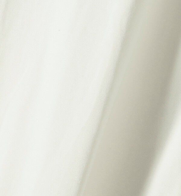 SHIPS any「SHIPS any:〈接触冷感/汗染み防止加工/洗濯機可能〉ドロスト フレンチスリーブ TEE」|Tシャツ・カットソー|