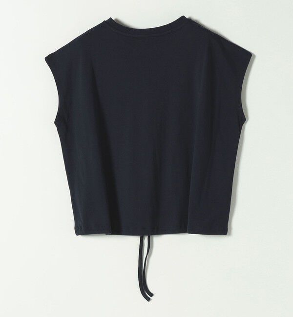 SHIPS any「SHIPS any:〈接触冷感/汗染み防止加工/洗濯機可能〉ドロスト フレンチスリーブ TEE」|Tシャツ・カットソー|