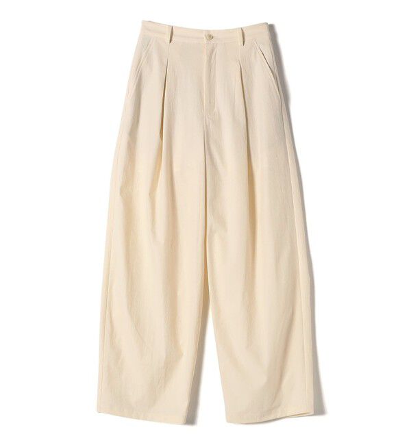 SHIPS for women「Wai＋:〈手洗い可能〉2タック スラックス」|スラックス|