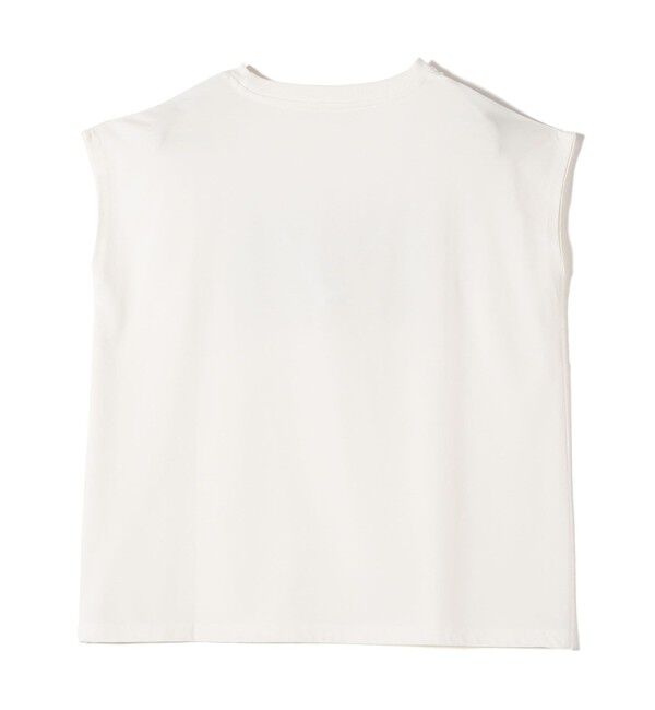 SHIPS Colors 「SHIPS Colors:〈接触冷感・UVカット〉フレンチスリーブ ロゴ Tシャツ◇」|Tシャツ・カットソー|