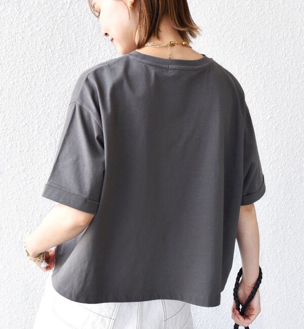 SHIPS for women「【SHIPS別注】81BRANCA:フォト ワイド TEE」|Tシャツ・カットソー|