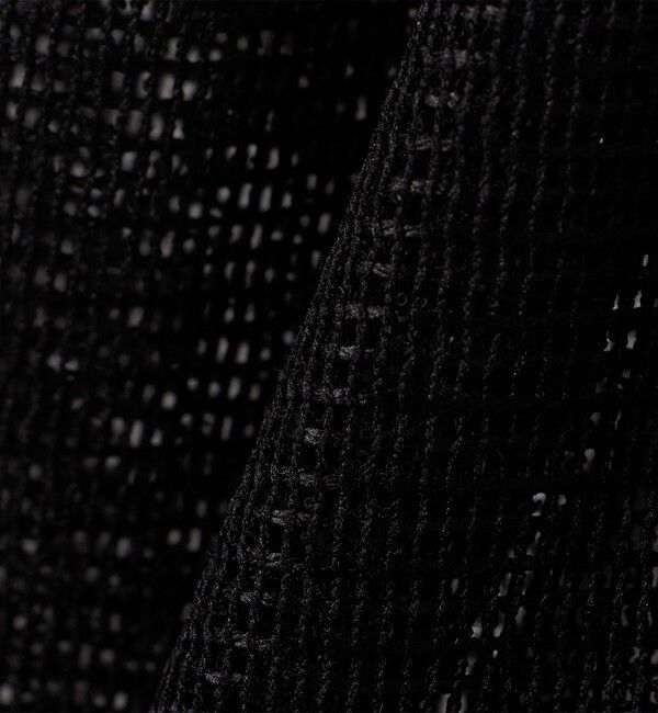 SHIPS any「SHIPS any:〈手洗い可能〉メッシュ シアー ドロスト ギャザー ノースリーブ ベスト」|ベスト・ジレ|