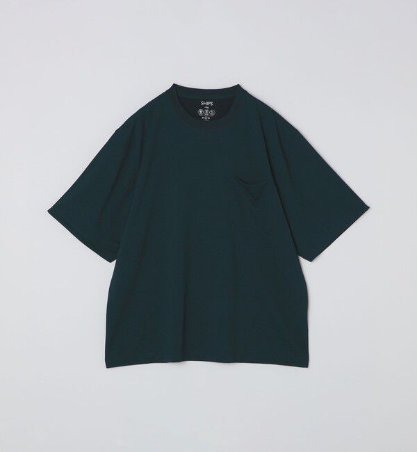 SHIPS Colors 「SHIPS Colors:〈吸水速乾・汗染み防止・UVカット〉クイック ドライ Tシャツ」|Tシャツ・カットソー|