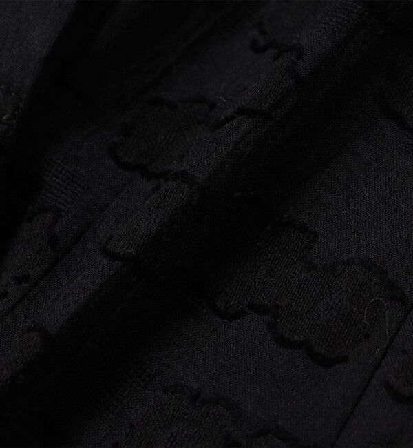 SHIPS for women「【WEB限定】〈手洗い可能〉コットン ジャカード フレア ブラウス」|シャツ・ブラウス|