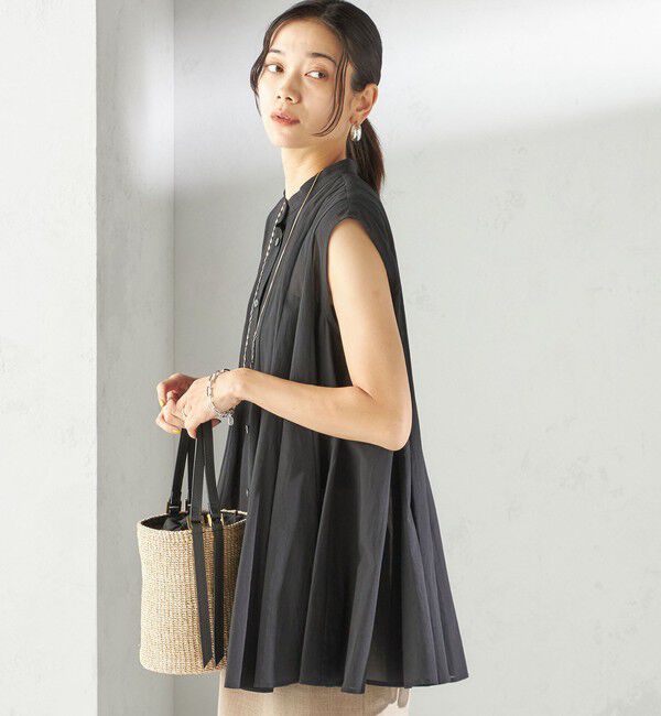 SHIPS for women「〈手洗い可能〉ボリューム フレア フレンチスリーブ ブラウス」|シャツ・ブラウス|