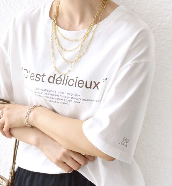 SHIPS for women「サダハルアオキ コラボ TEE」|Tシャツ・カットソー|