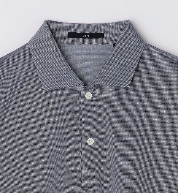 SHIPS「SHIPS: 〈吸水速乾〉COOLMAX(R) ピケ ワイドカラー ポロシャツ」|ポロシャツ|