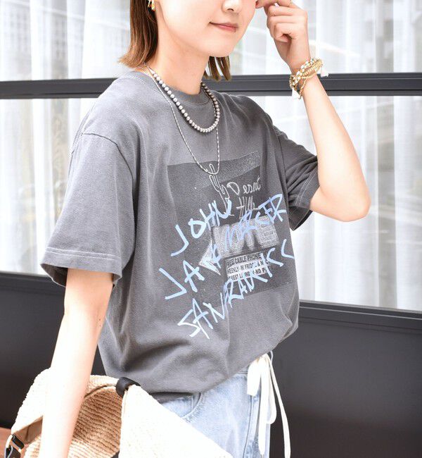 SHIPS for women「【SHIPS別注】J.J MERCER:プリント TEE」|Tシャツ・カットソー|