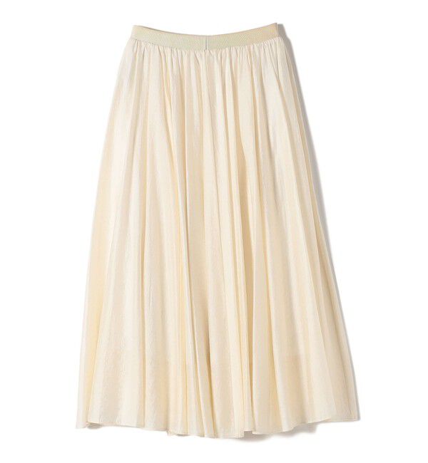 SHIPS for women「〈手洗い可能〉ウエスト ゴム ボリューム フレア ロング スカート」|スカート|