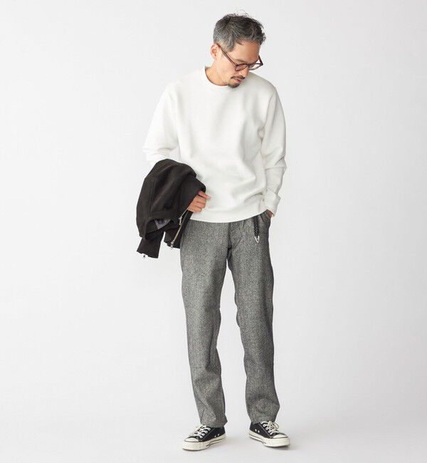 SHIPS「SHIPS: ジャカード ライト ロングスリーブ プルオーバー」|Tシャツ・カットソー|