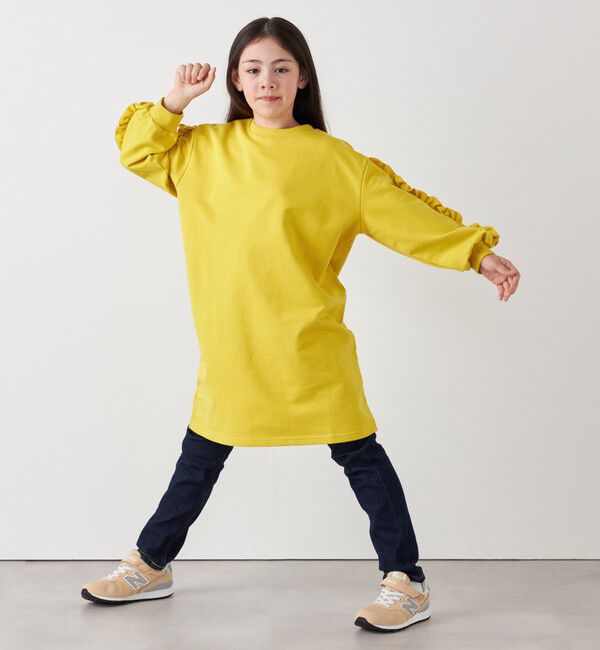 SHIPS any「SHIPS any:〈洗濯機可能〉デザイン フリル ワンピース <KIDS>」|ワンピース|