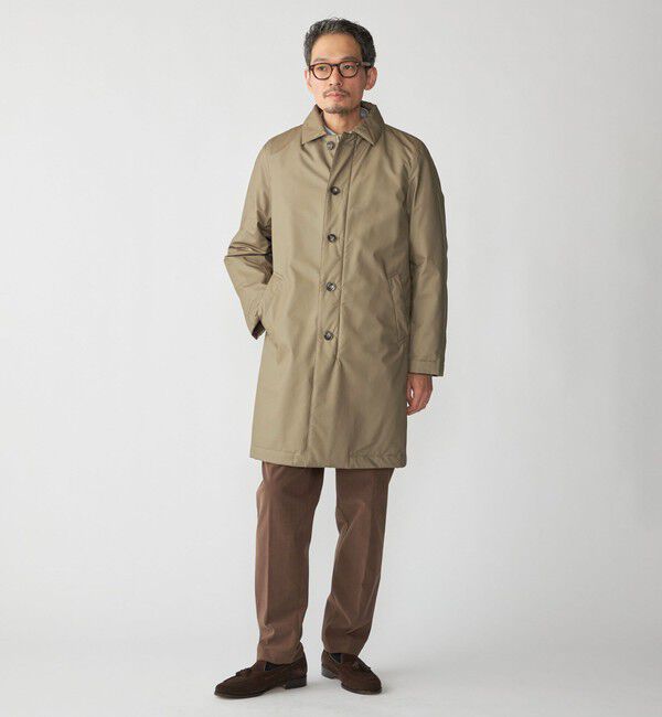 SHIPS「SHIPS: テクニカル カーコート」|ステンカラーコート|