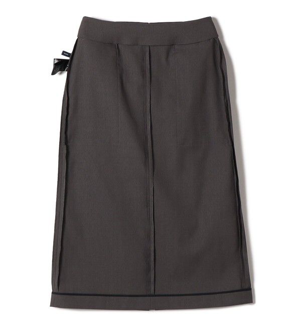 SHIPS for women「《予約》〈UVカット・吸水速乾・手洗い可能〉綿麻混 オックス ポケット タイト スカート」|スカート|