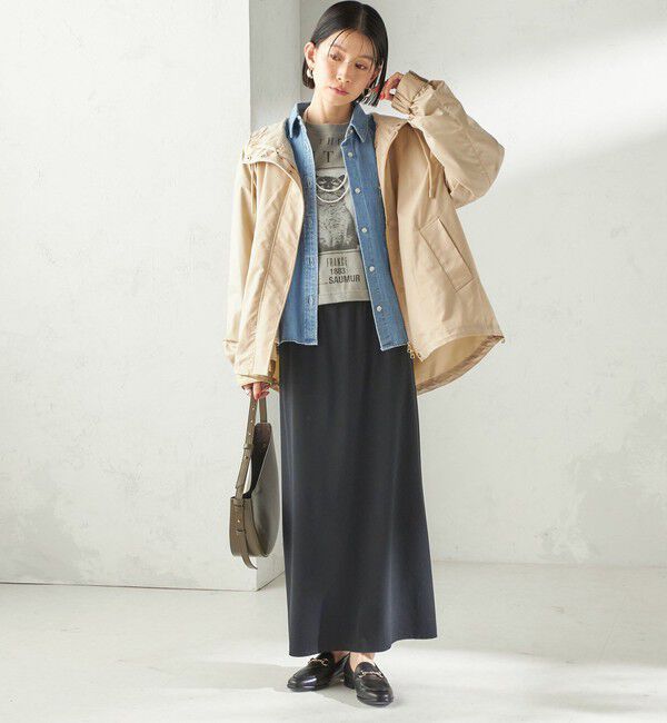 SHIPS for women「《予約》【SHIPS別注】Odub: フォト プリント クロップド ロングスリーブ TEE」|Tシャツ・カットソー|