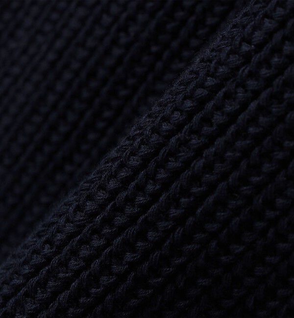 SHIPS any「《予約》SHIPS any:〈手洗い可能〉 片畦編み ポロカラー スキッパー ニット プルオーバー」|ニット・セーター|