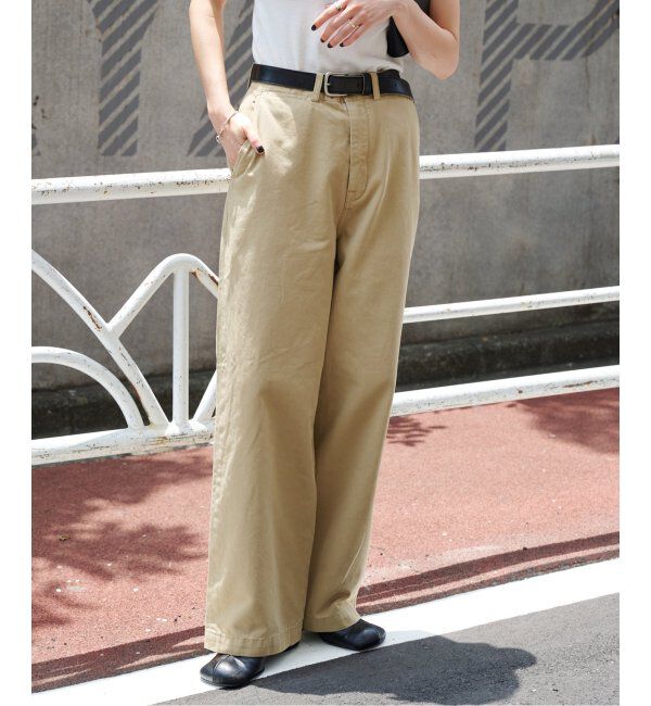 OUTDOOR PRODUCTS Usual Things「ULTチノスラックス」|チノ|ベージュ