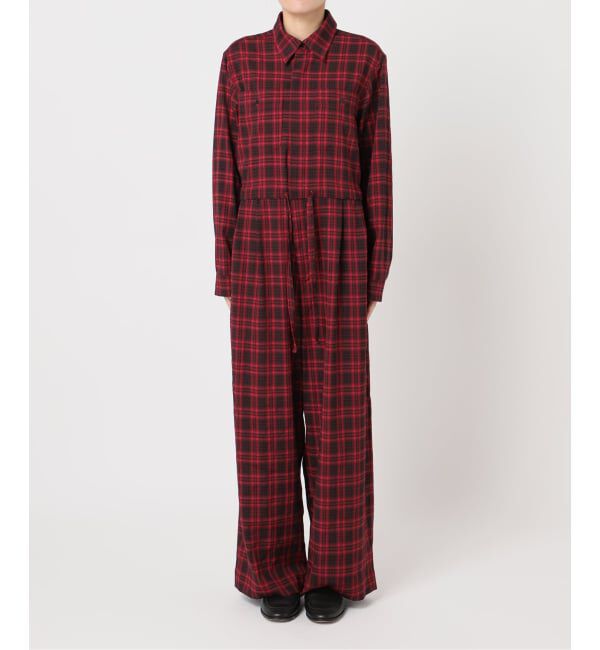 OUTDOOR PRODUCTS Usual Things「アウトポケットシャツオールインワン」|オールインワン|