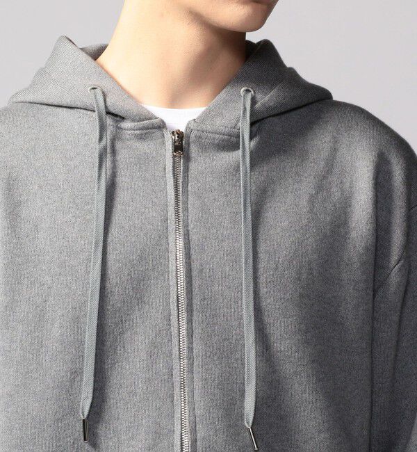 CABaN「CABaN コットンカシミヤ ジップパーカ」|ニット・セーター|