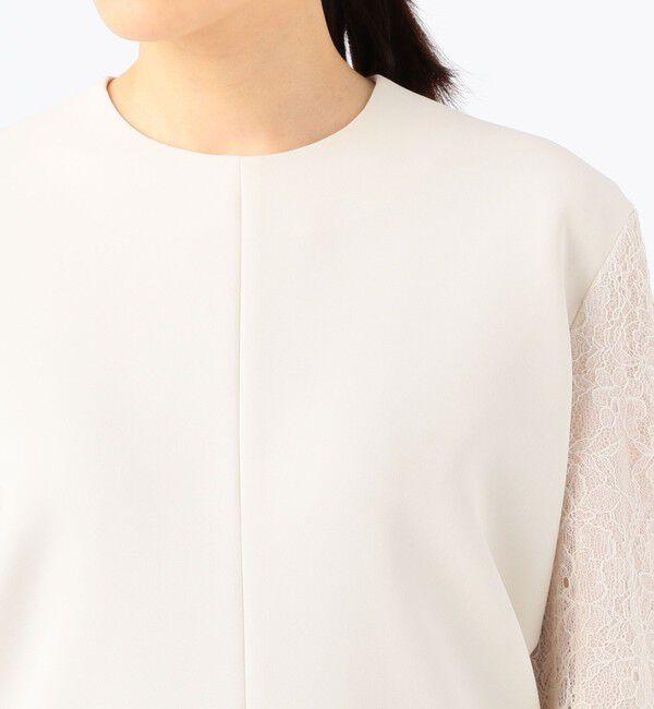 ドライダブルクロス レースコンビワンピース（Ballsey）｜ルミネの