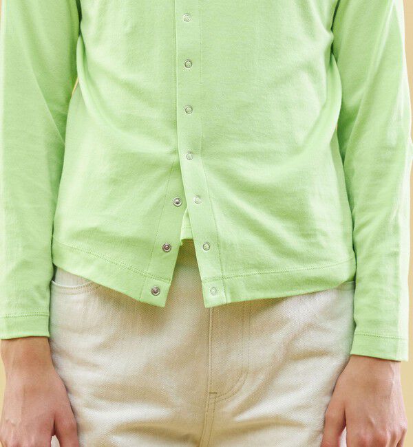 GALERIE VIE「パウダーコットン アシンメトリーカーディガン」|カーディガン|