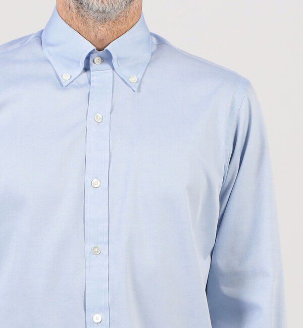 TOMORROWLAND MENS「80/2ピンポイントオックス ボタンダウンシャツ」|シャツ・ブラウス|