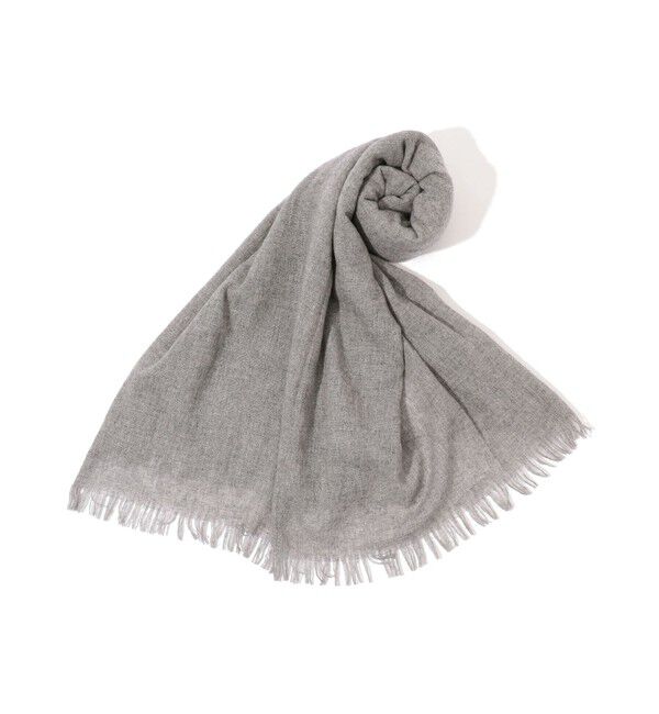 TOMORROWLAND GOODS「【別注】CARIAGGI&times;TOMORROWLAND カシミヤストール」|マフラー|15 グレー