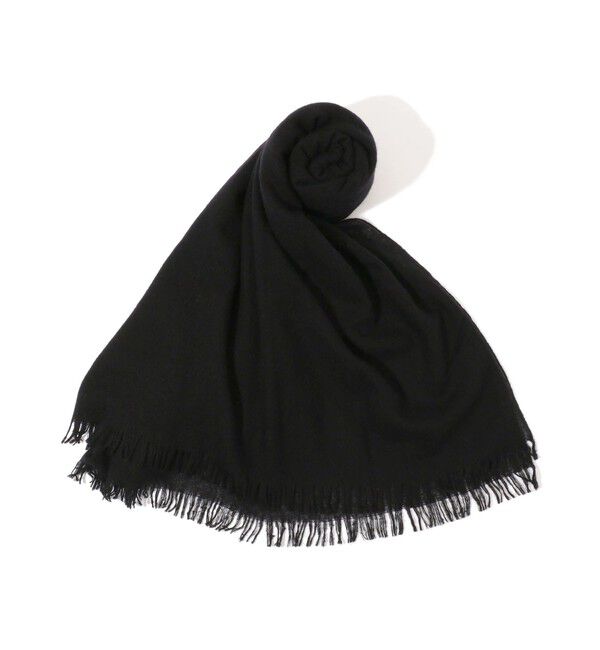 TOMORROWLAND GOODS「【別注】CARIAGGI&times;TOMORROWLAND カシミヤストール」|マフラー|19 ブラック