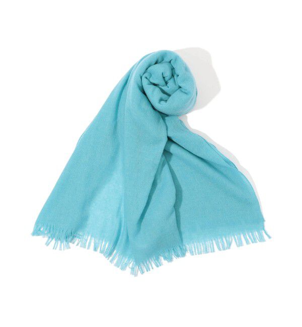 TOMORROWLAND GOODS「【別注】CARIAGGI&times;TOMORROWLAND カシミヤストール」|マフラー|63 ライトブルー