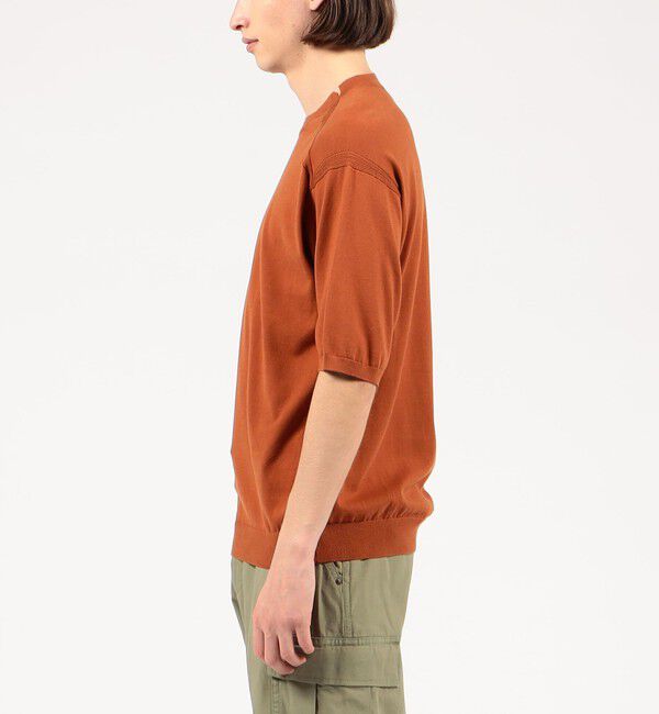 TOMORROWLAND MENS「スビンコットン クルーネックプルオーバー」|ニット・セーター|