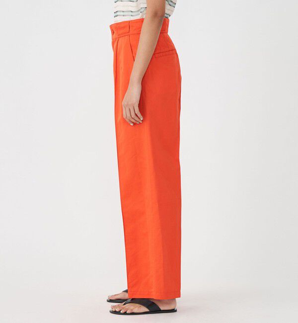 MACPHEE「コットンラミーツイル ワイドパンツ」|その他|