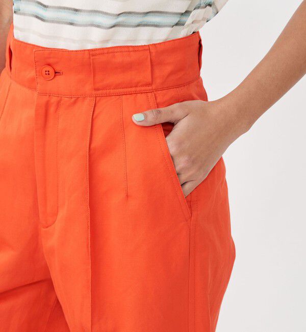 MACPHEE「コットンラミーツイル ワイドパンツ」|その他|