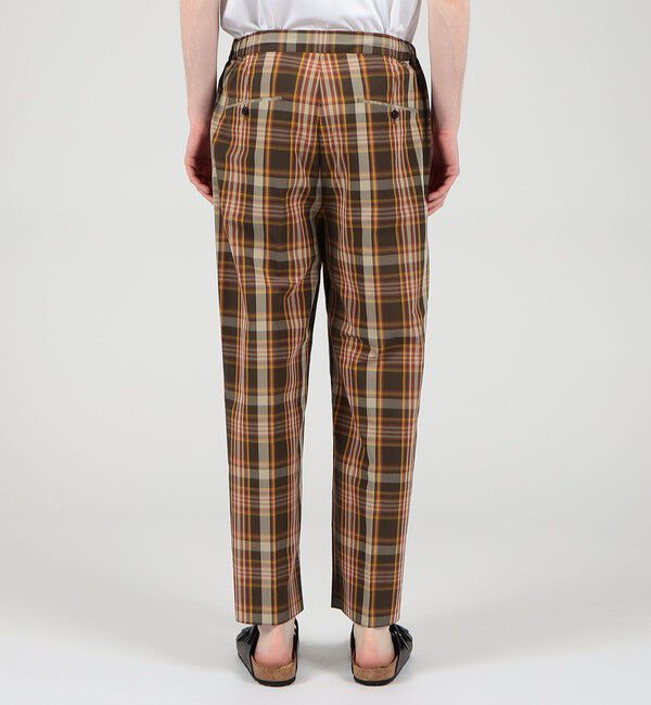 TOMORROWLAND MENS「クレープコットン サイドシャーリングイージーパンツ」|その他|