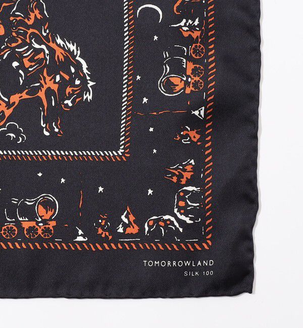 TOMORROWLAND GOODS「TOMORROWLAND アニマルモチーフ スカーフ」|バンダナ・スカーフ|