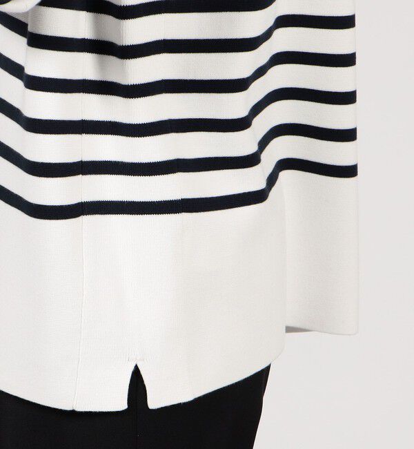 TOMORROWLAND MENS「TOMORROWLAND TRICOT スビンコットン ニットバスクシャツ」|ニット・セーター|