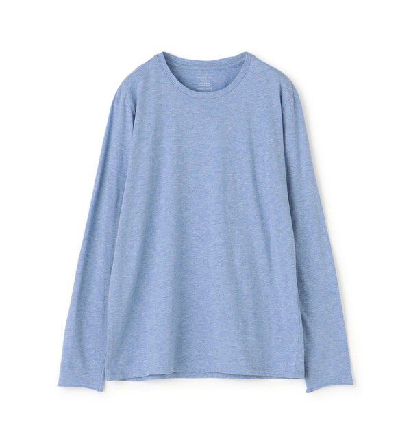 GALERIE VIE「スムージーコットン クルーネックプルオーバー」|Tシャツ・カットソー|63 ライトブルー