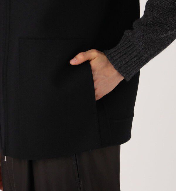 GALERIE VIE「ダブルフェイスジッパー ベスト」|ダウンベスト・ベスト|