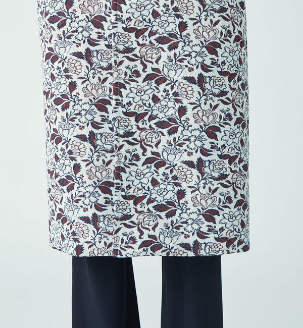 SOULEIADO「ポリエステルレーヨンジャカード チェスターコート」|チェスターコート|