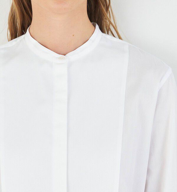 DES PRES「ドビークロス ブザムシャツワンピース」|ワンピース|