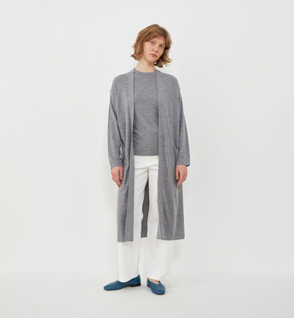 GALERIE VIE「ウールスムース クルーネックプルオーバー」|ニット・セーター|