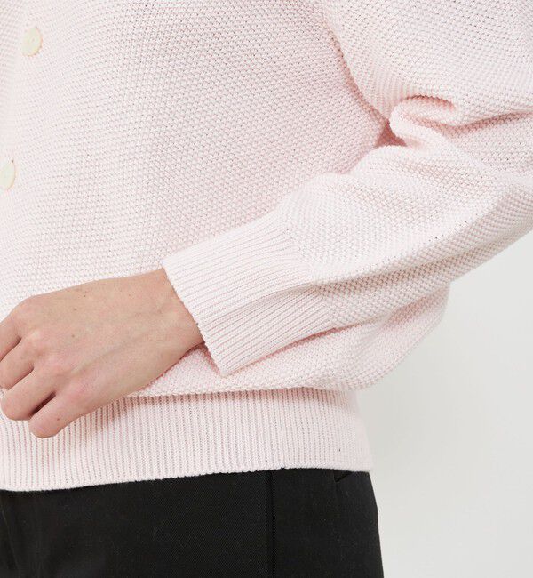 GALERIE VIE「コットンカノコ  Vネックカーディガン」|カーディガン|