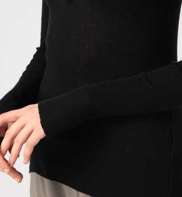 JAMES PERSE「コットンカシミヤブレンドリブ ヘンリーネックプルオーバー WVA3940」|Tシャツ・カットソー|