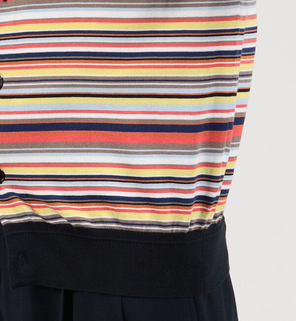 TOMORROWLAND MENS「TOMORROWLAND tricot ギザコットン クルーネックカーディガン」|カーディガン|