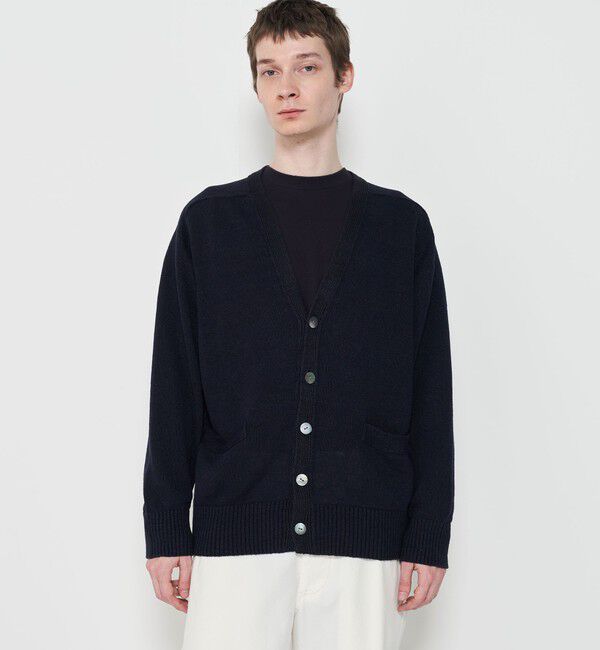 GALERIE VIE「リネンリリヤーン Vネックカーディガン」|カーディガン|