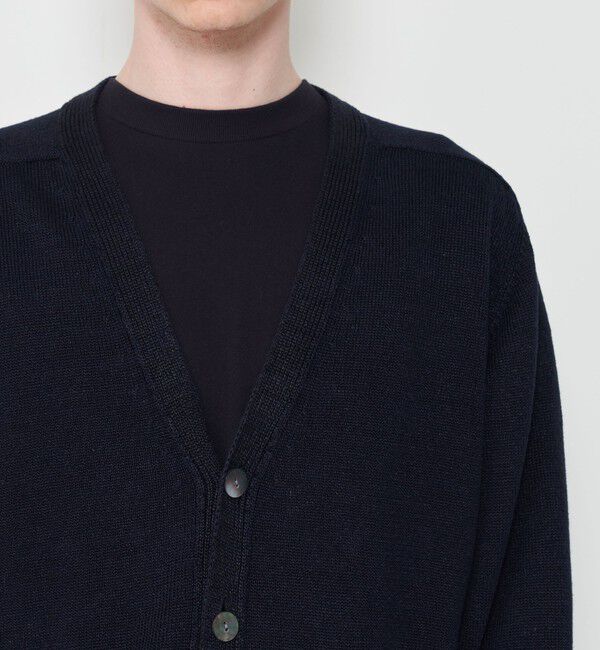 GALERIE VIE「リネンリリヤーン Vネックカーディガン」|カーディガン|